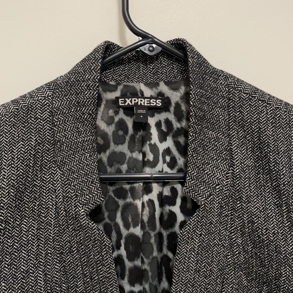 Express cropped blazer - Picture 4 of 10